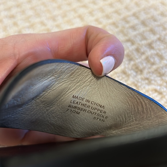 Michael KORS ankle strap rear zipper sandals black size 7.5 style # ST13L - Picture 13 of 15